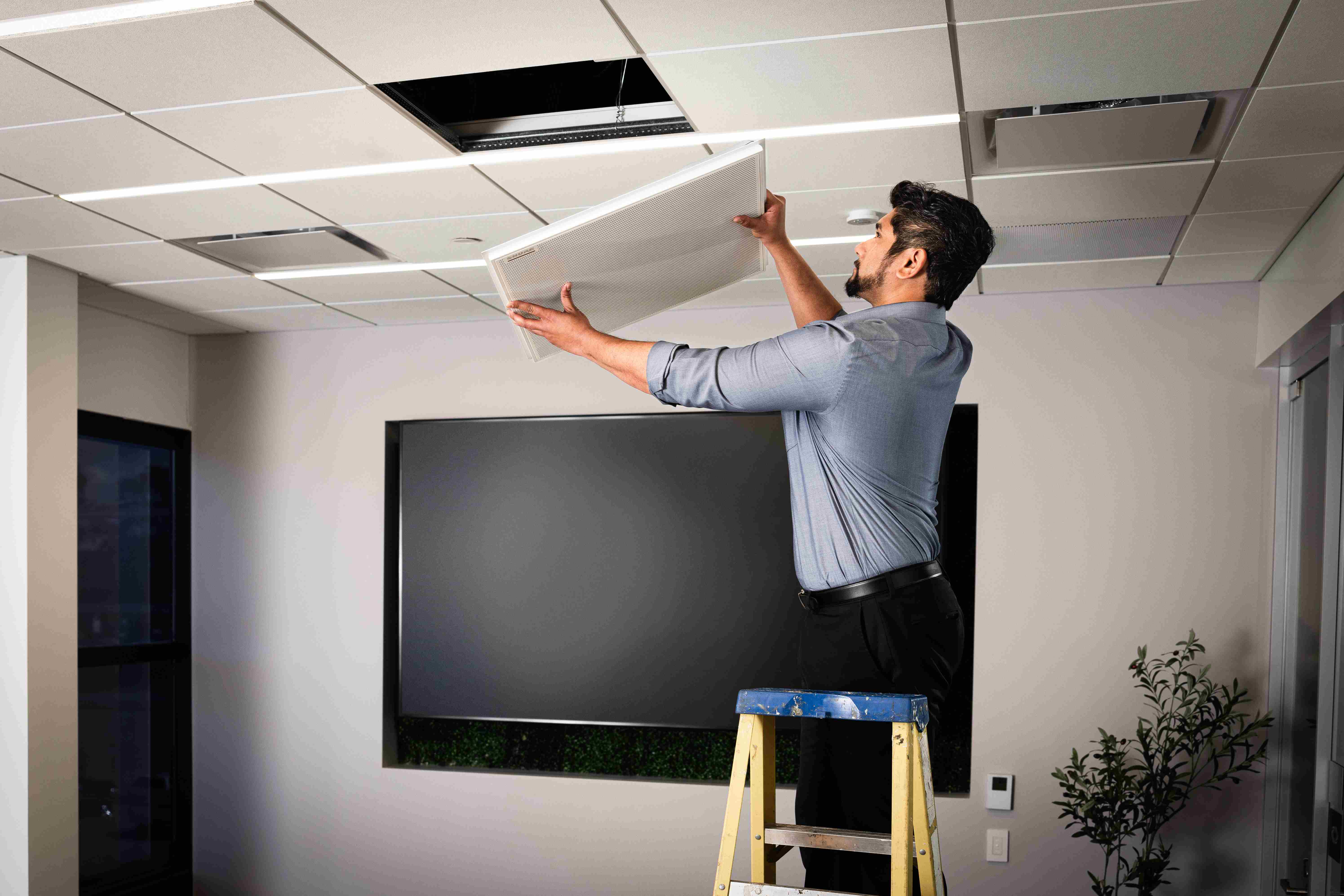 MICROFONES DE TETO, PAREDE E MESA (MXA)