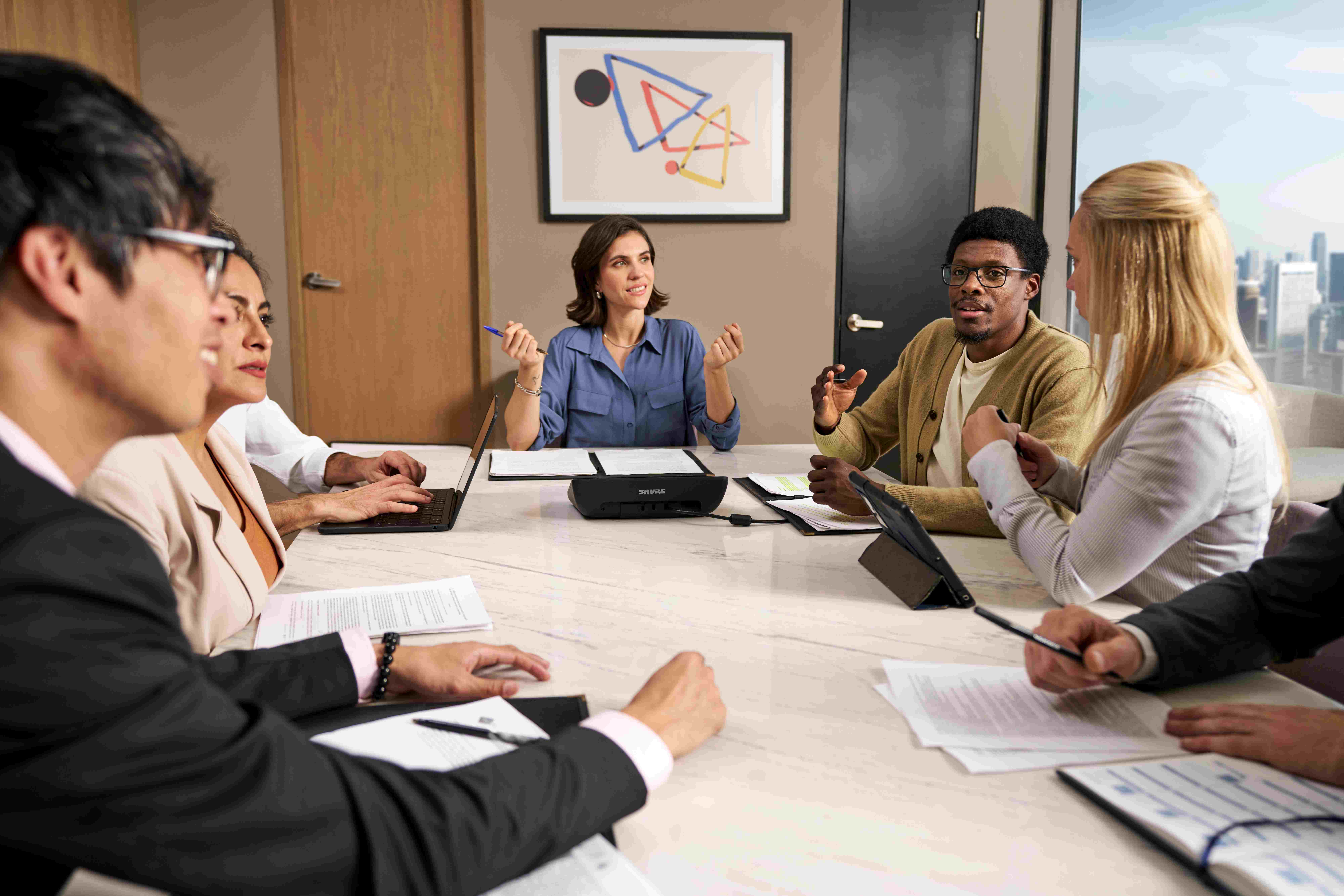 Salas de reunião corporativas