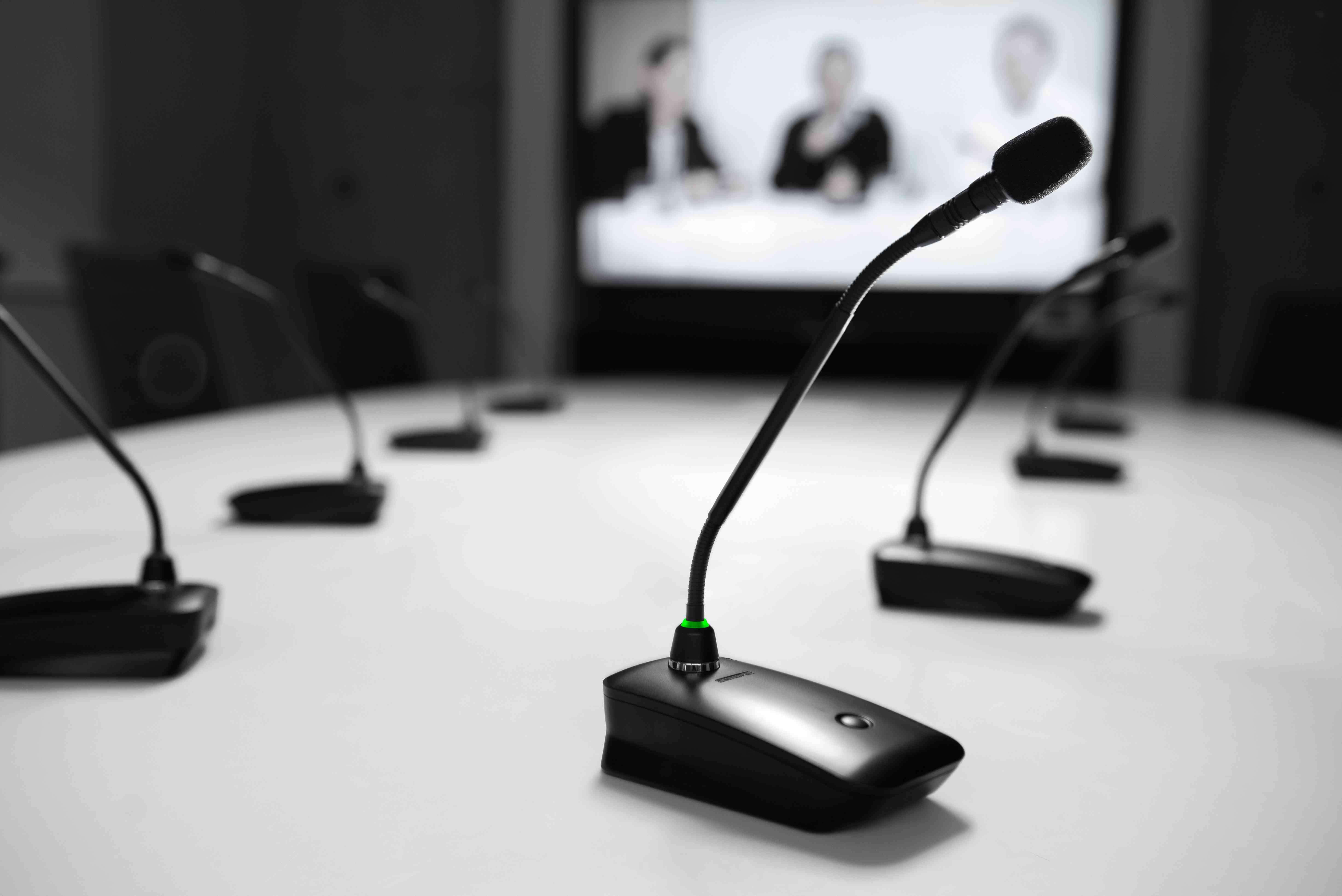 Salas de governo com demanda por tradução e votação